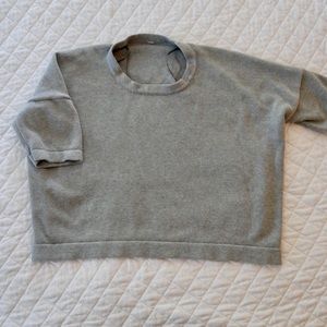 Lululemon Bhakti Reality Cropped Boxy Sweater